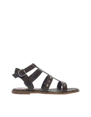 Sandalo Basso Multifascia con Borchie Moro Keys | Glamour Shop