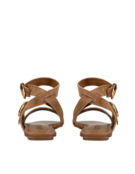 Sandalo Basso Steve Madden Karmin in Suede Cuoio