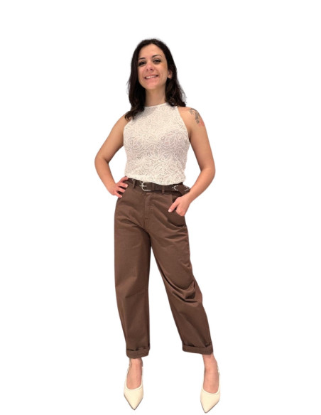 Pantalone Balloon Donna in Cotone