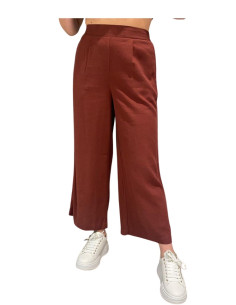 Pantalone Culotte Donna in Lino