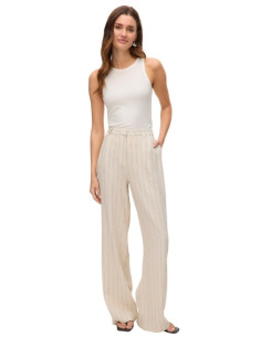 Pantalone gessato gamba ampia VERO MODA
