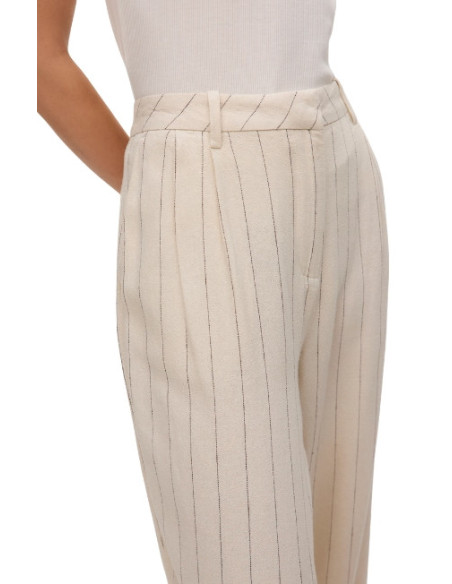 Pantalone gessato gamba ampia VERO MODA