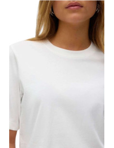 T-shirt cotone over collo raglan