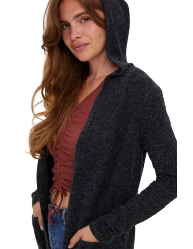Cardigan con cappuccio