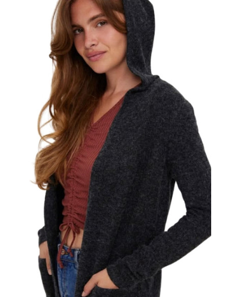 Cardigan con cappuccio