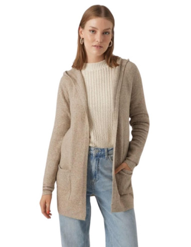 Cardigan con cappuccio