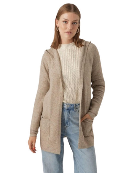 Cardigan con cappuccio