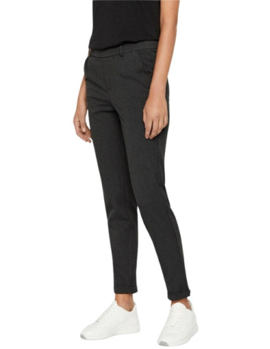 Pantalone gamba dritta elastico vita