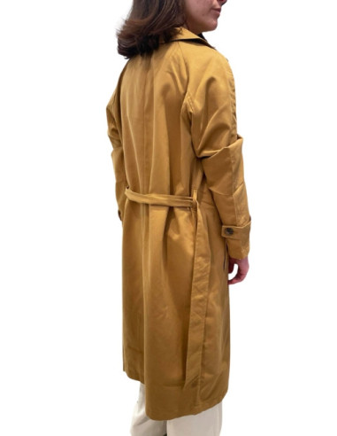 Trenchcoat lungo cinta,giacca donna,glamour