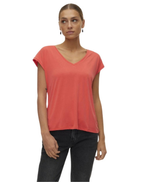 Blusa scollo a V in viscosa,blusa donna,glamour