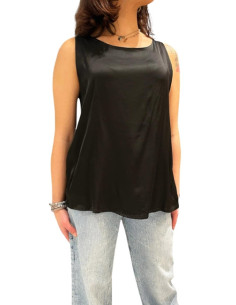 Canotta in satin,canotta donna,glamour
