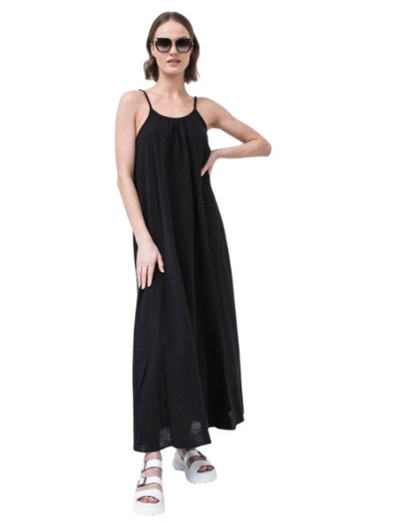 Abito lungo mussola scollo incrociato VERO MODA