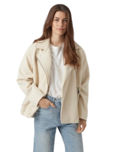 Giacca biker in panno,giacca donna,glamour