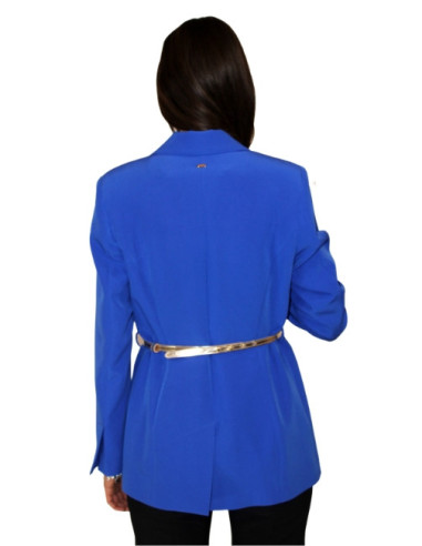 Giacca rever con cintina,giacca donna,glamour