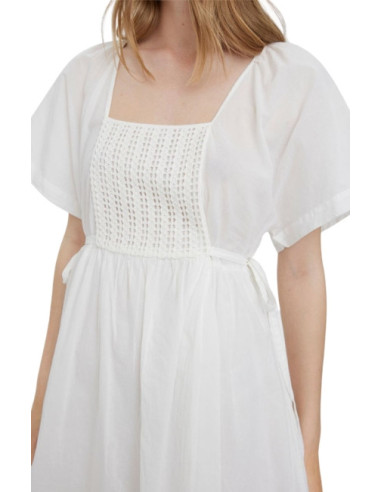 Vestito merletto frill