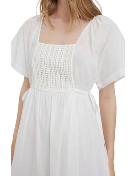 Vestito merletto frill