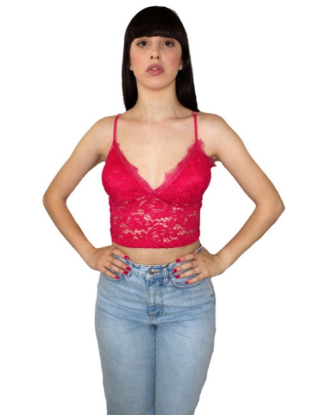 Bralette pizzo macramè,bralette donna,glamour
