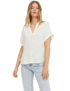 Blusa scollo V over ,blusa donna,glamour