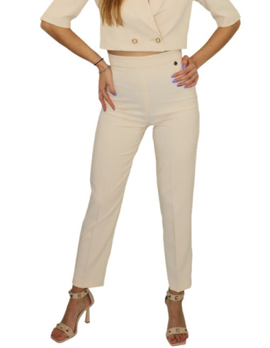 Pantalone vita alta SHIKI,pantalone donna,glamour