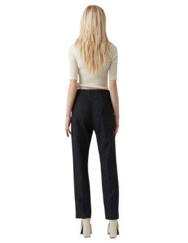 Pantalone dritto elastico interno,pantalone donna,glamour