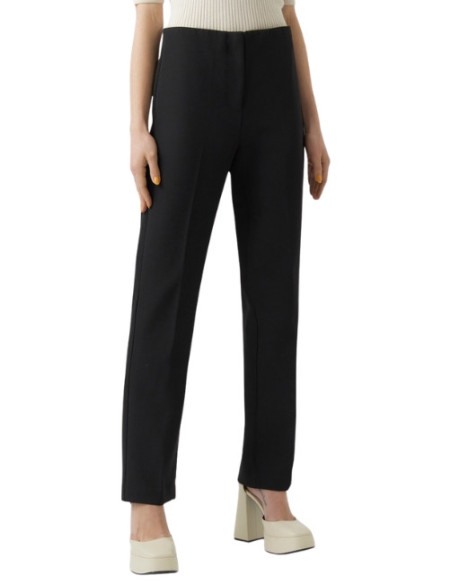 Pantalone dritto elastico interno,pantalone donna,glamour