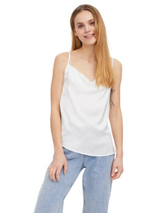 Top scollo a cascata,top donna,glamour