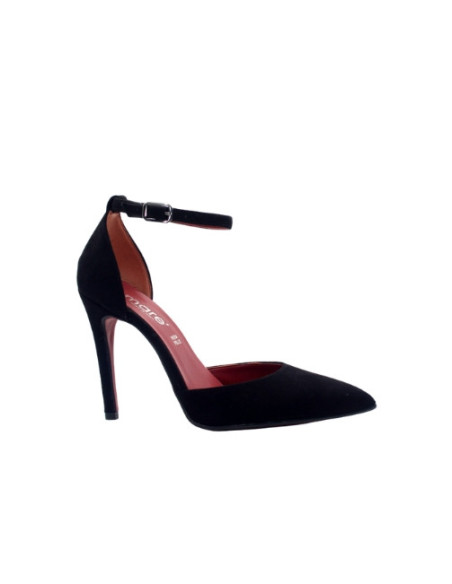 Decollètè punta talloncino tacco sottile 110,scarpa donna,scarpa elegante,scarpa tacco 110,decollètè cinturino,glamour