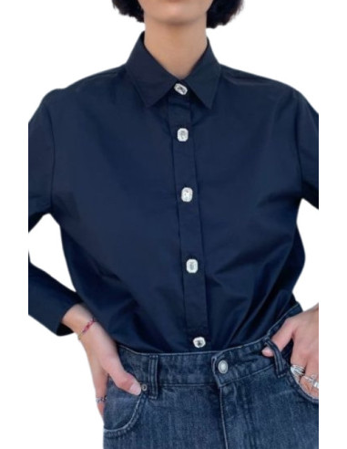 Camicia bottoni gioiello mod.c5836