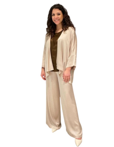 Kimono Satin Color Avena Zahjr