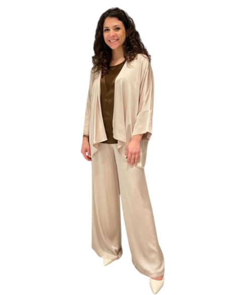 Kimono Satin Color Avena Zahjr