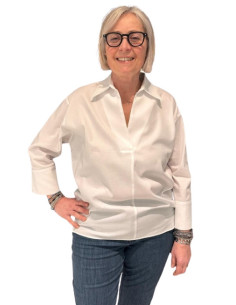 Camicia Oxford Donna E. MIRO | Oversize Cotone Elegante