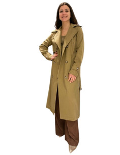 Trench Lungo Cuoio - Tensione In