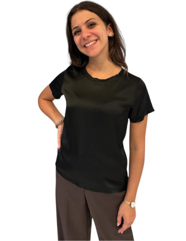 Blusa donna manica corta Zahjr
