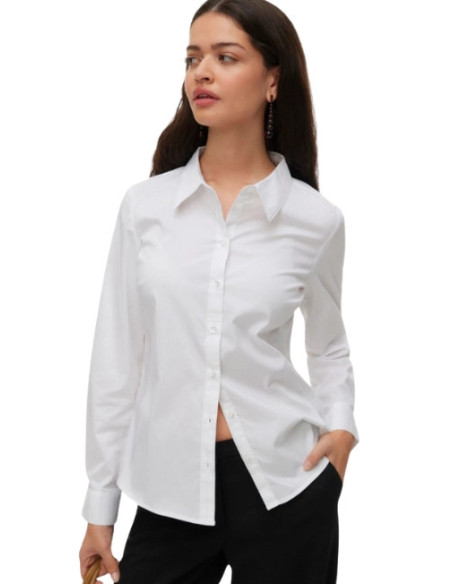Camicia sfiancata bianca donna Vero Moda