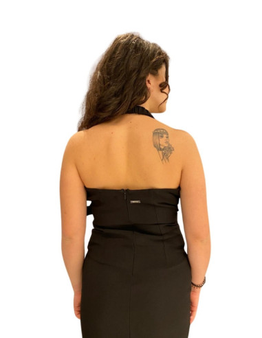 Abito Elegante Nero Donna