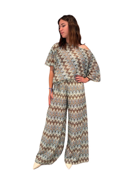 Top Fantasia Geometrica Donna
