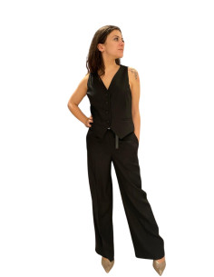 Gilet corto NERO ZAHJR