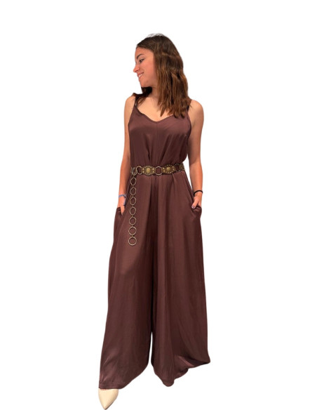 Tuta Elegante Satinata Donna