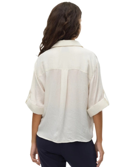 Camicia Panna 3/4 con Taschine Vero Moda