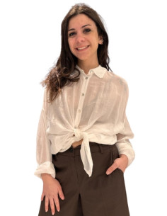 Camicia leggera semi trasparente donna Motel