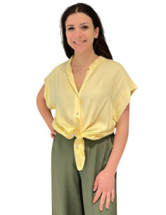 Camicia Color Giallo Zahjr