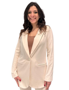 Giacca Punto Milano Latte Zahjr