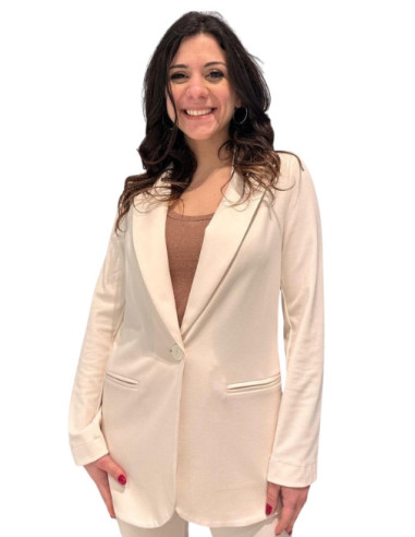Giacca Punto Milano Latte Zahjr