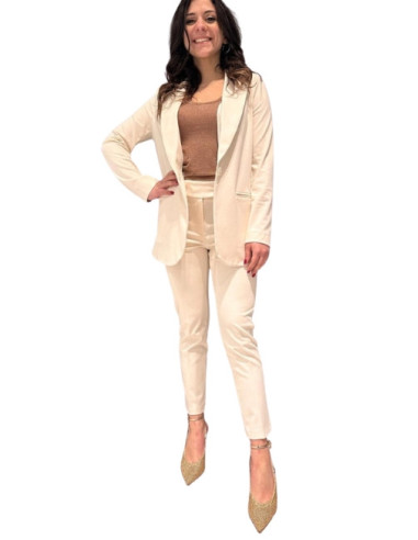 Giacca Punto Milano Latte Zahjr