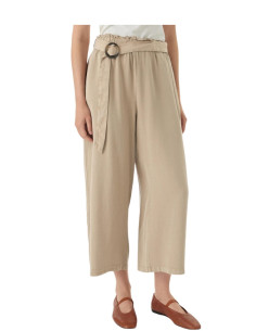 Pantaculotte in Tencel con Cintura