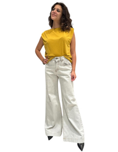 Jeans largo denim