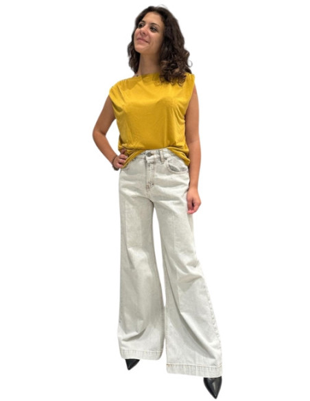 Jeans largo denim