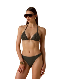 Bikini NOSECRET Stardust con Dettagli Lurex | Militare