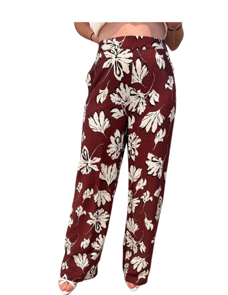 Pantalone Palazzo Fantasia Floreale Vero Moda | Glamour Shop