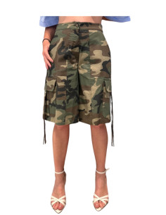 Bermuda Cargo Camouflage Tensione In